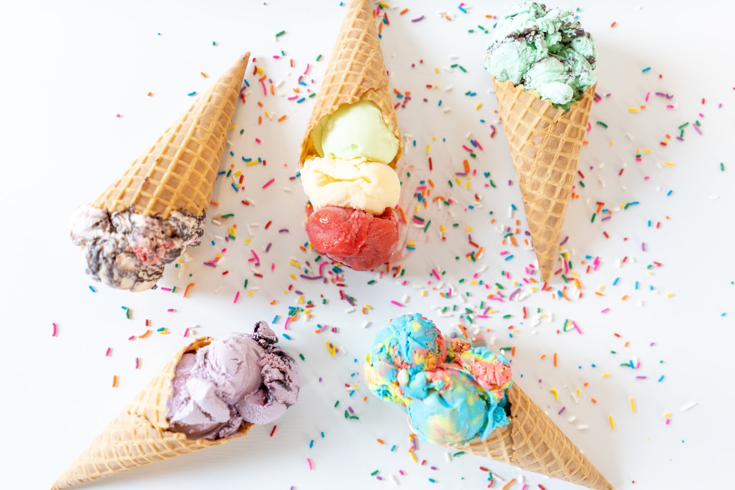 Gelato close-up
