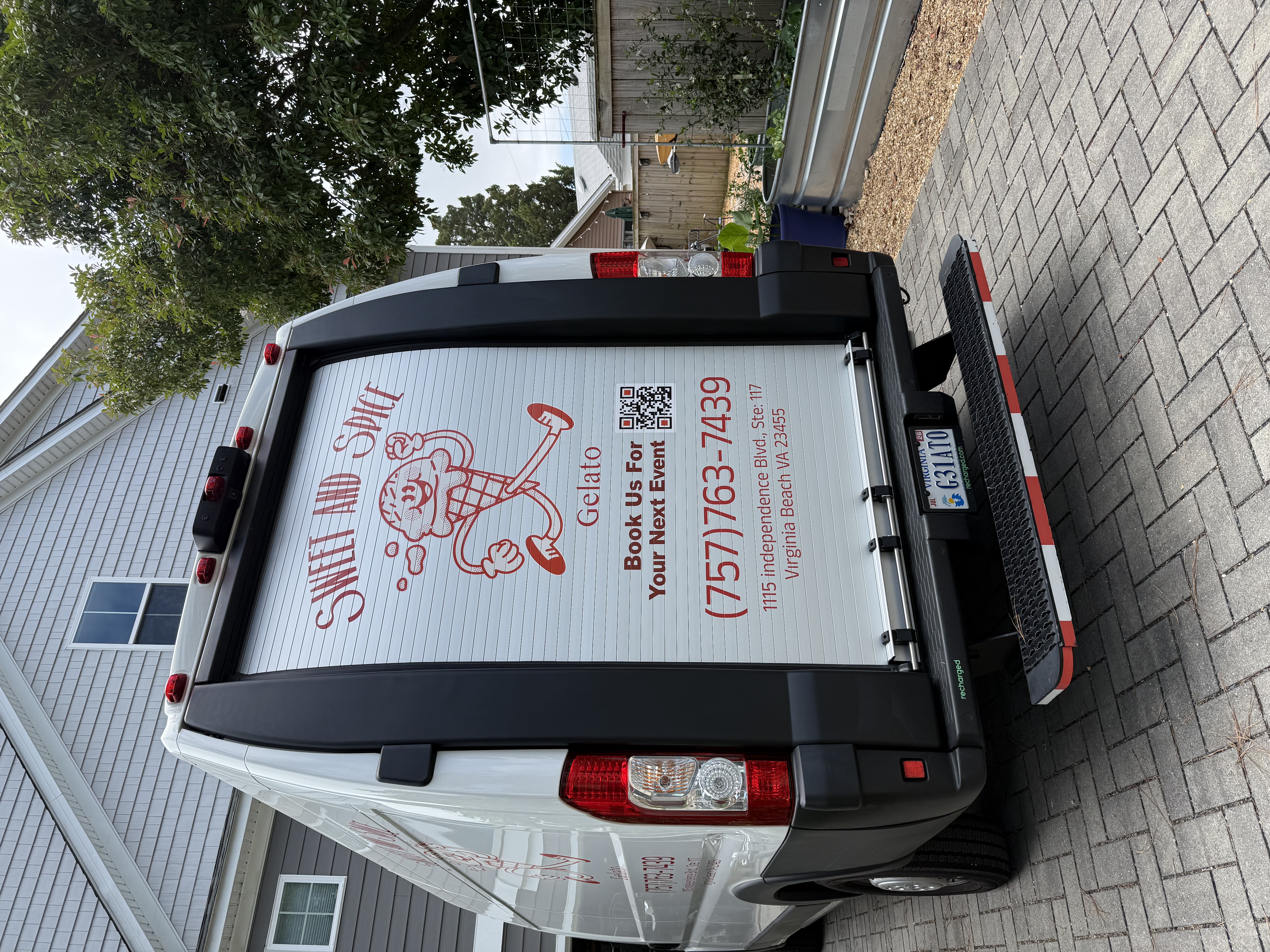 Sweet & Spice Gelato van