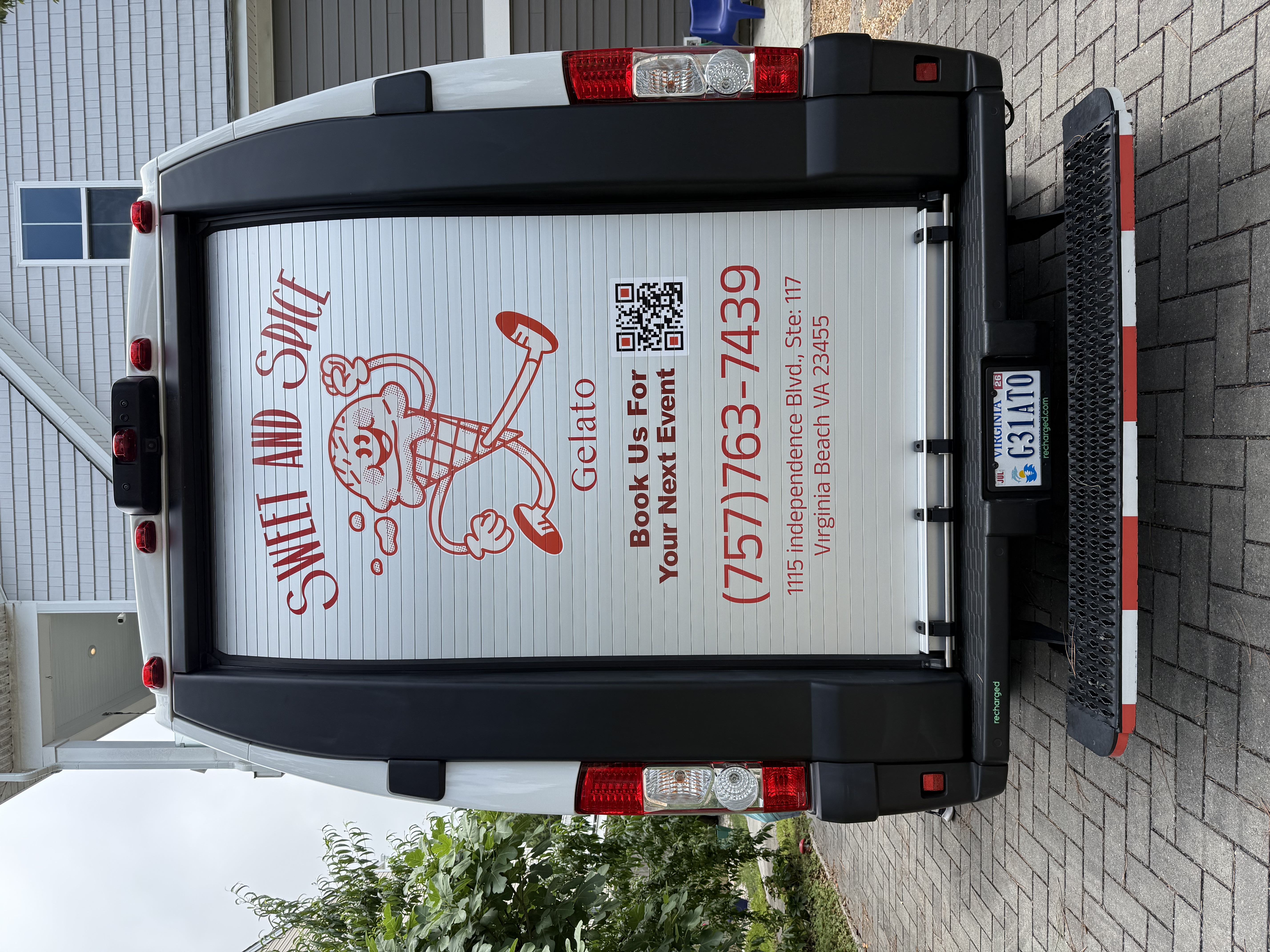 Wrapped van ready for the road