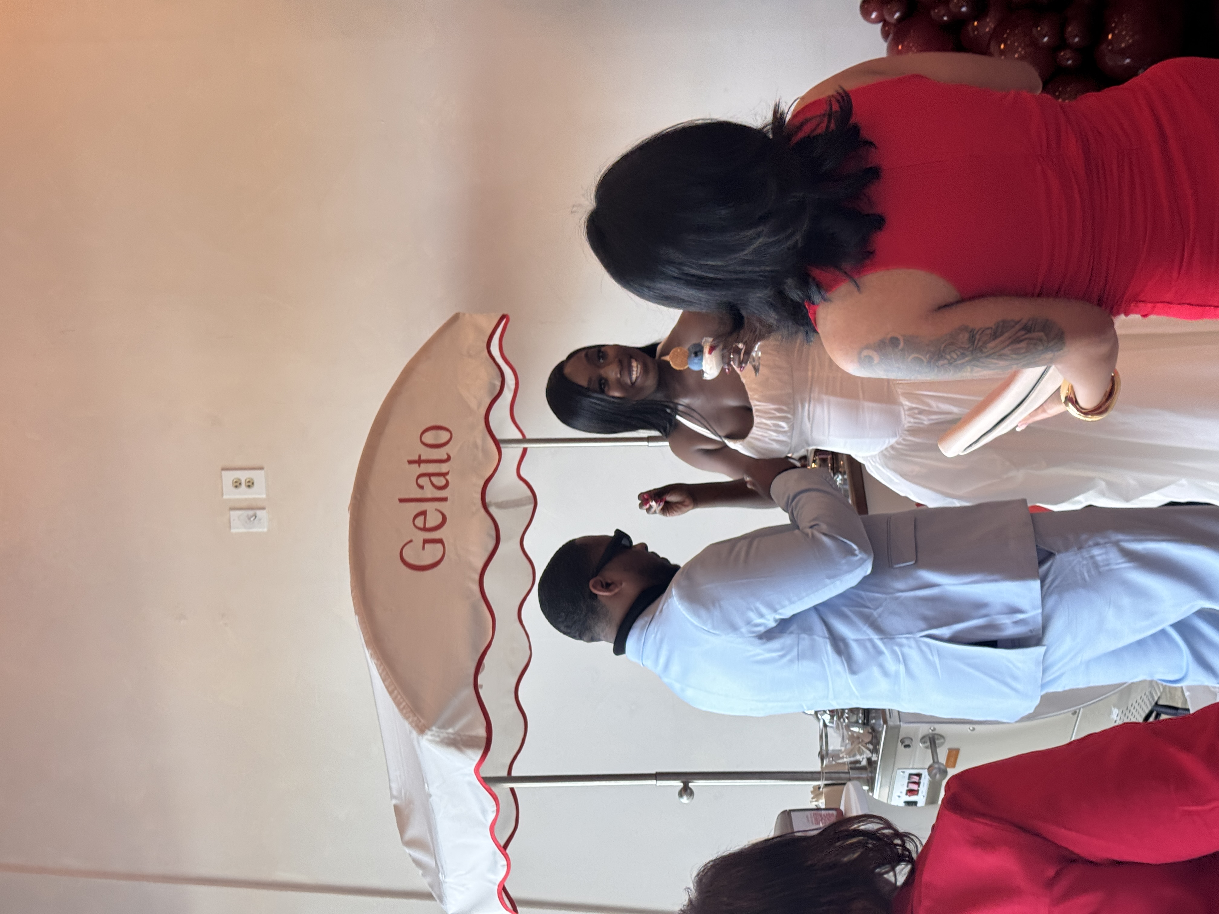 Sweet & Spice Gelato at the bridal shower